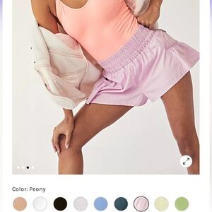 Free people get your flirt on shorts | Color Peony | Size Small NEVER WORN